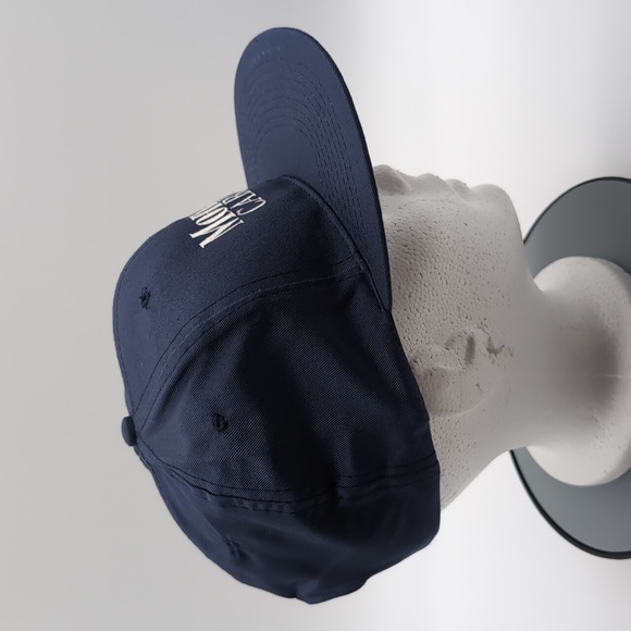 Headline| NWOT Monarch Cable TV Blue Sports Cap Snap Back - Picture 2 of 7